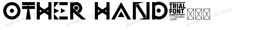 other hand字体转换